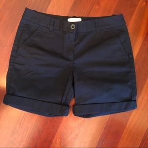 J. Crew Navy Bermuda Shorts